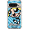 Cartoon Network Powerpuff Girls Bubbles Blue Hearts Pixel 9/9 Pro Clear Case